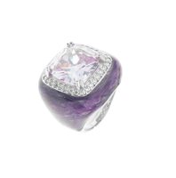 Anello Bysimon Donna Simeone R in Argento Zircone 1502343 - 1502343